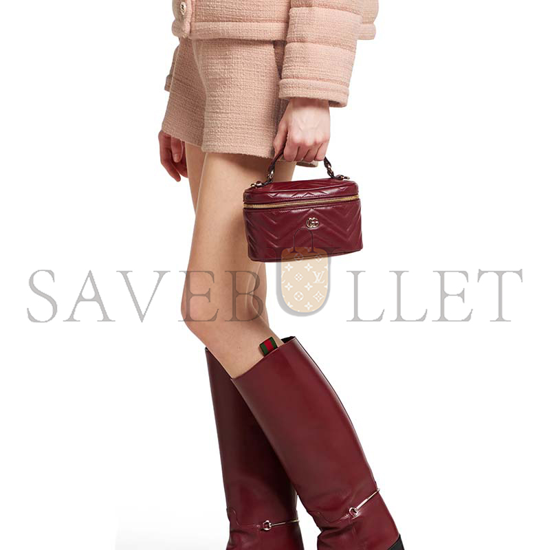 GUCCI GG MARMONT MINI VANITY BAG 837454 (19*11.5*9cm)